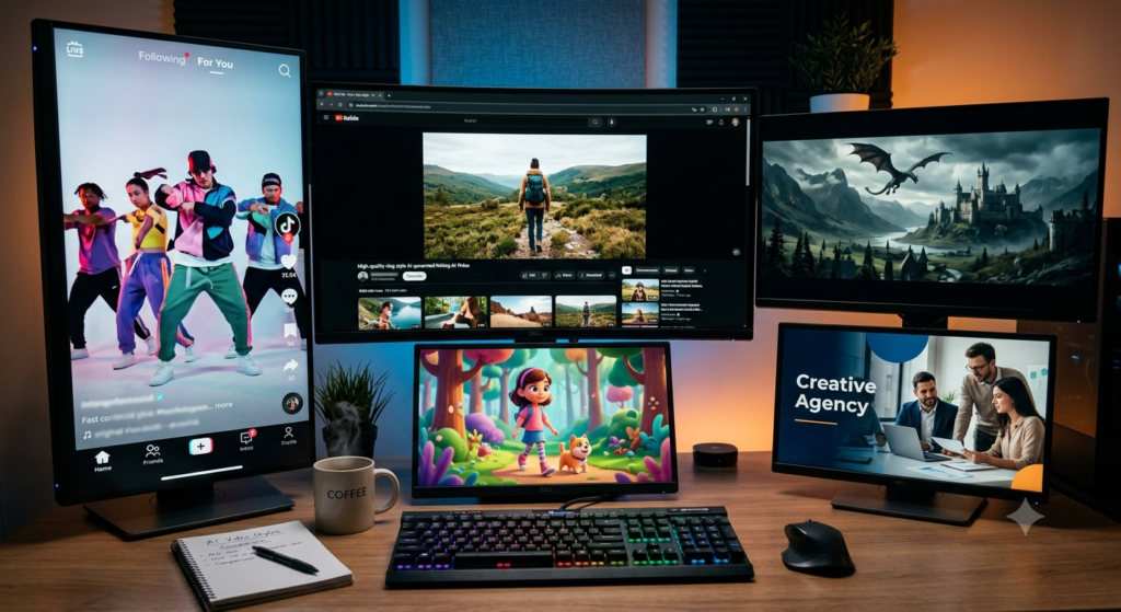Best AI Video Generators Comparison for YouTube and Marketing